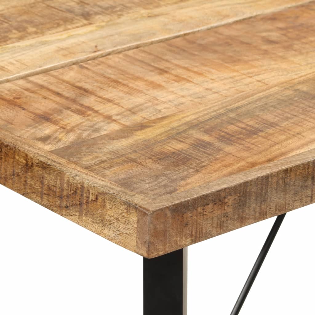 Table de Bar en Bois et Fer au Style Industriel-La-Fabrique-Industrielle