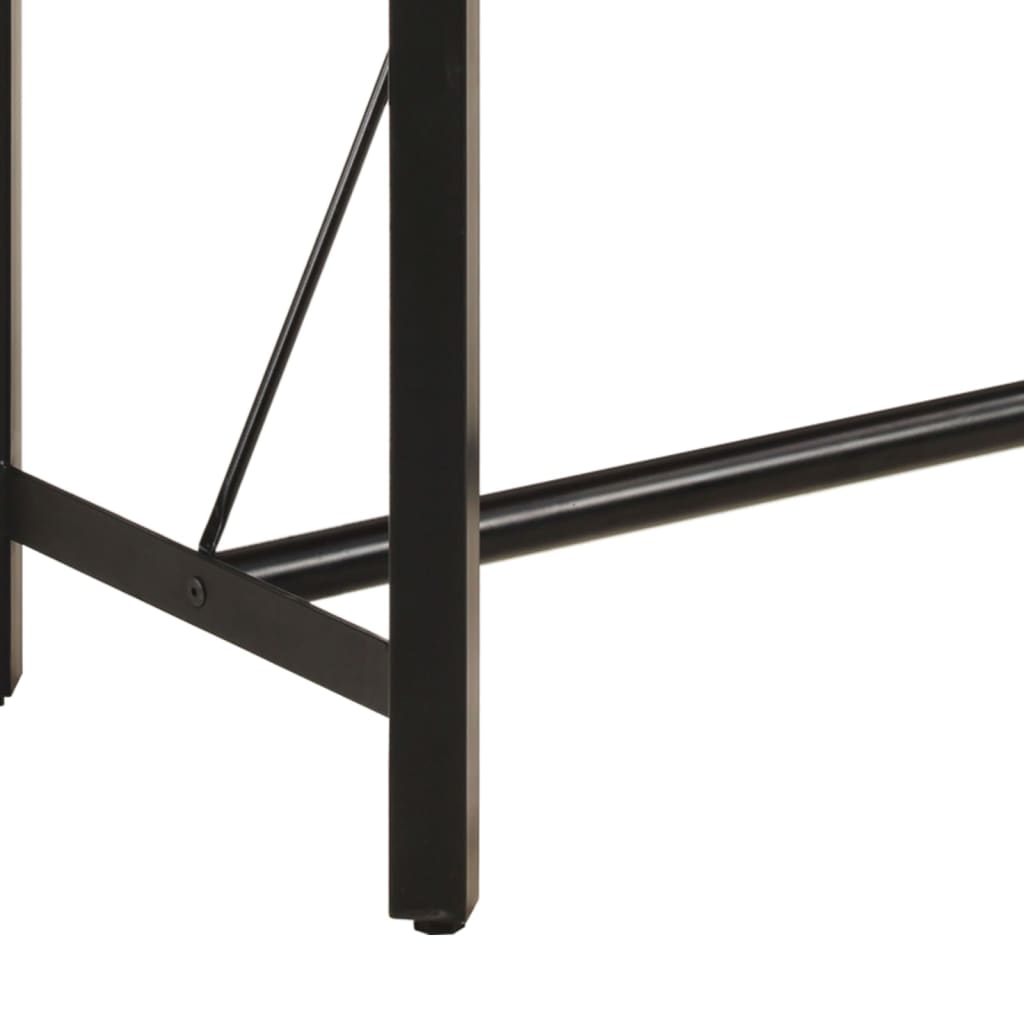 Table de Bar en Bois et Fer au Style Industriel-La-Fabrique-Industrielle