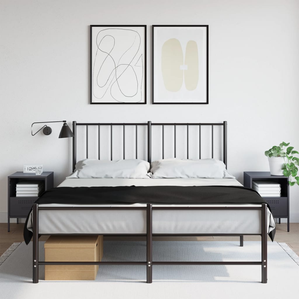 Table de Chevet Design en Acier Style Industriel-Anthracite-2-La-Fabrique-Industrielle