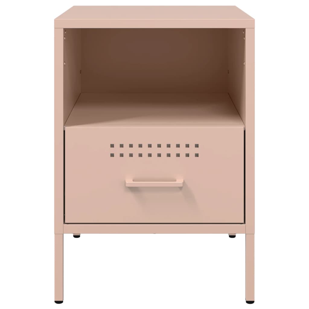 Table de Chevet Design en Acier Style Industriel-La-Fabrique-Industrielle