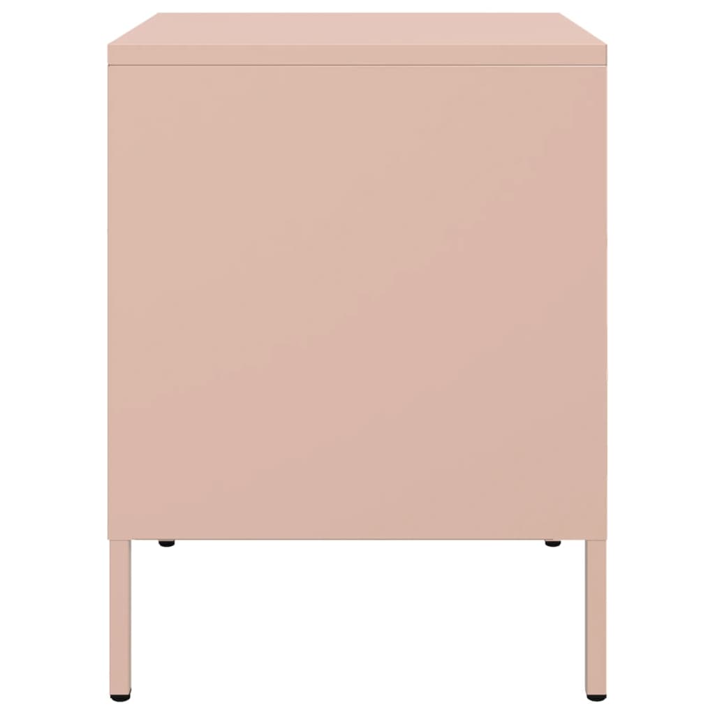 Table de Chevet Design en Acier Style Industriel-La-Fabrique-Industrielle