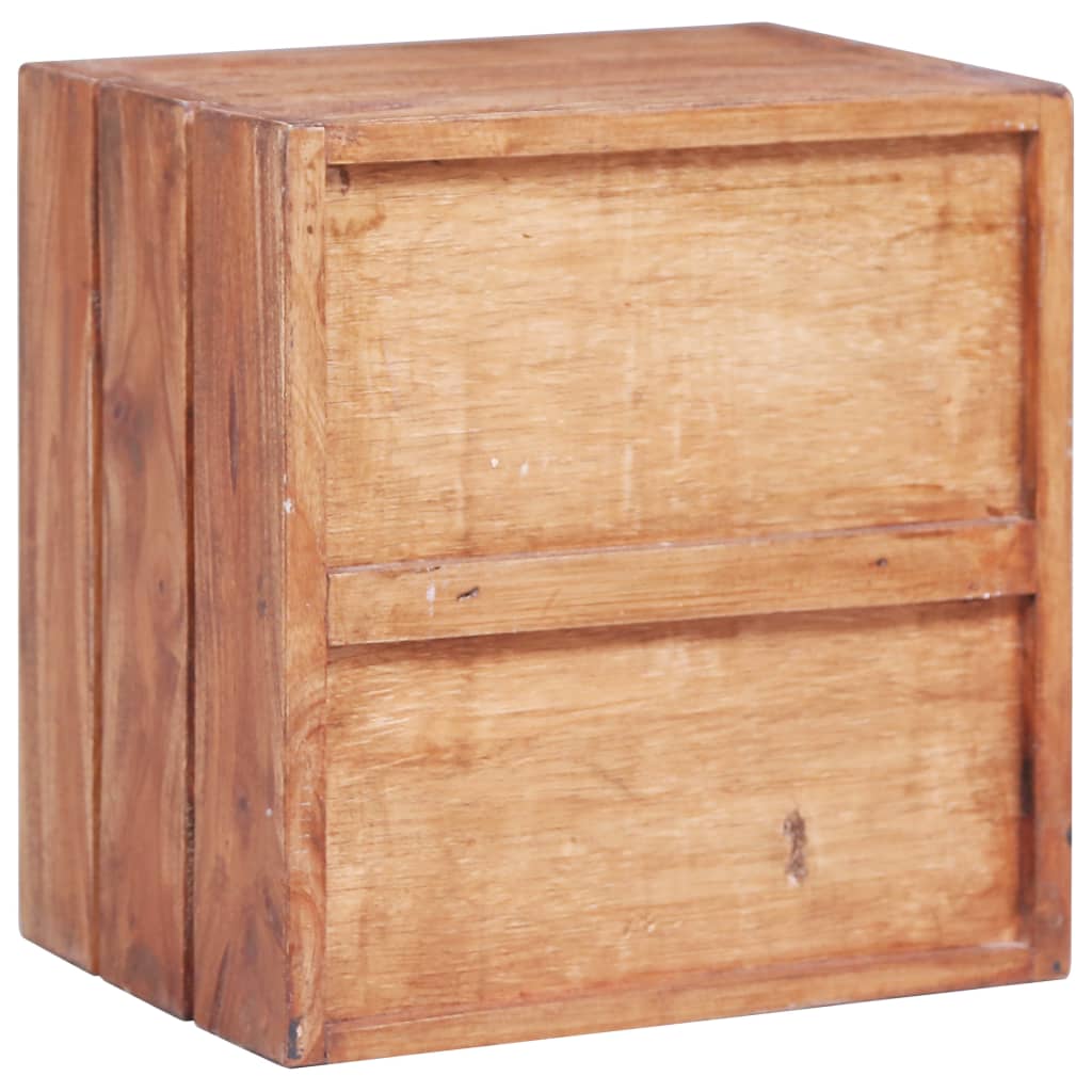Table de Chevet Industrielle en Bois Naturel Clair-La-Fabrique-Industrielle