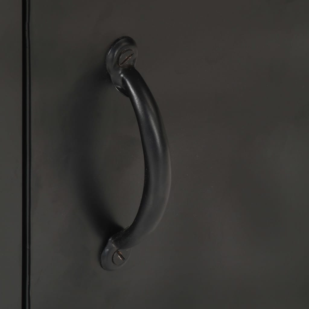 Table de Chevet Industrielle en Bois et Fer-La-Fabrique-Industrielle