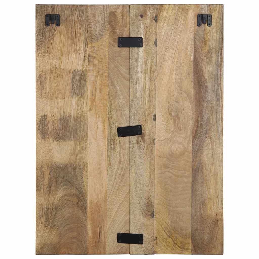 Table de Chevet Murale en Bois de Manguier Brut-La-Fabrique-Industrielle
