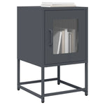Table de Chevet avec Casier Style Industriel-Anthracite-1-La-Fabrique-Industrielle