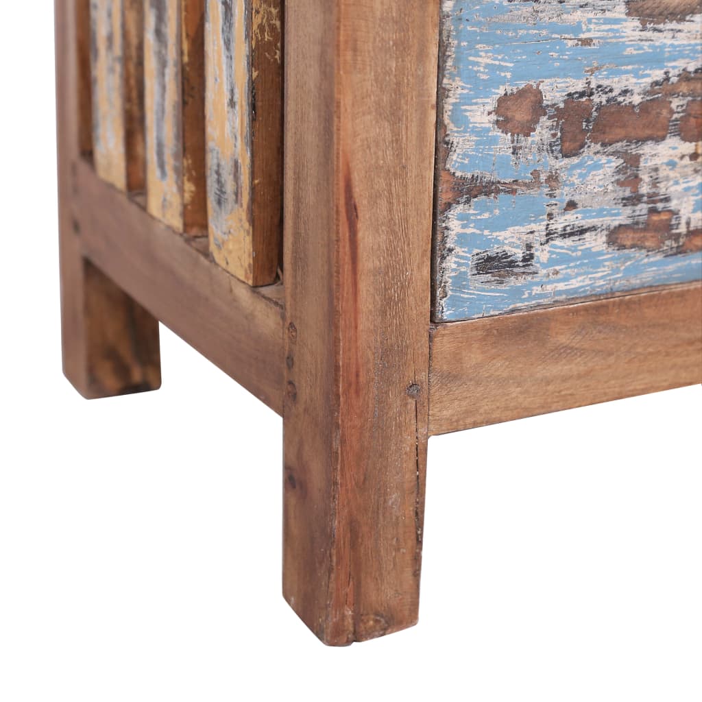 Table de Chevet en Bois d'Acajou Massif-La-Fabrique-Industrielle