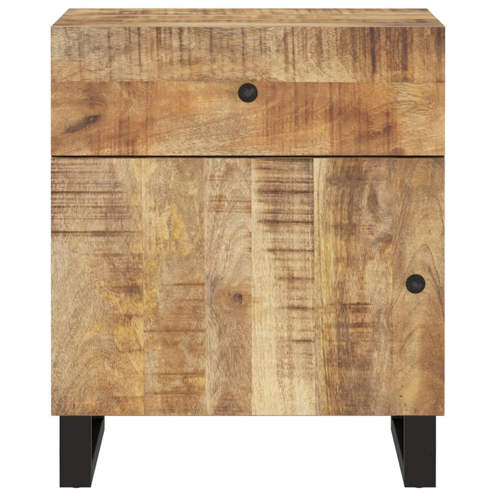 Table de Chevet en Bois de Manguier Hauteur 60 cm-La-Fabrique-Industrielle