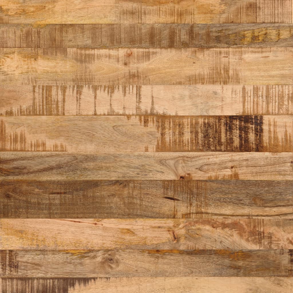 Table de Chevet en Bois de Manguier Style Industriel-La-Fabrique-Industrielle