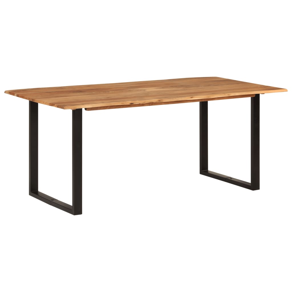 Table de Salle à Manger Industrielle en Bois et Fer-La-Fabrique-Industrielle
