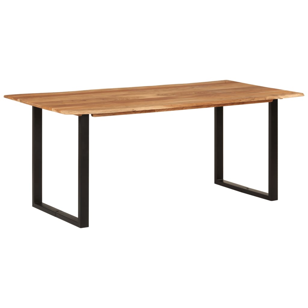 Table de Salle à Manger Industrielle en Bois et Fer-La-Fabrique-Industrielle