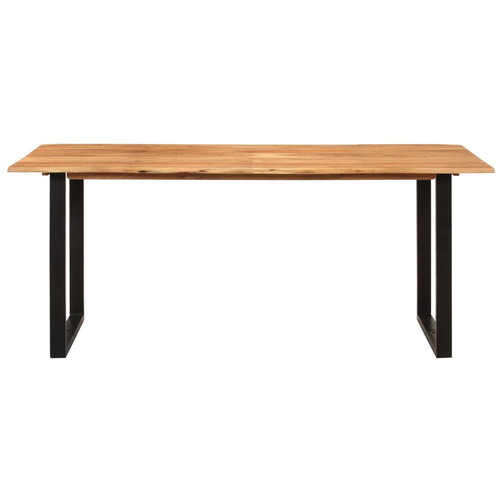 Table de Salle à Manger Industrielle en Bois et Fer-La-Fabrique-Industrielle