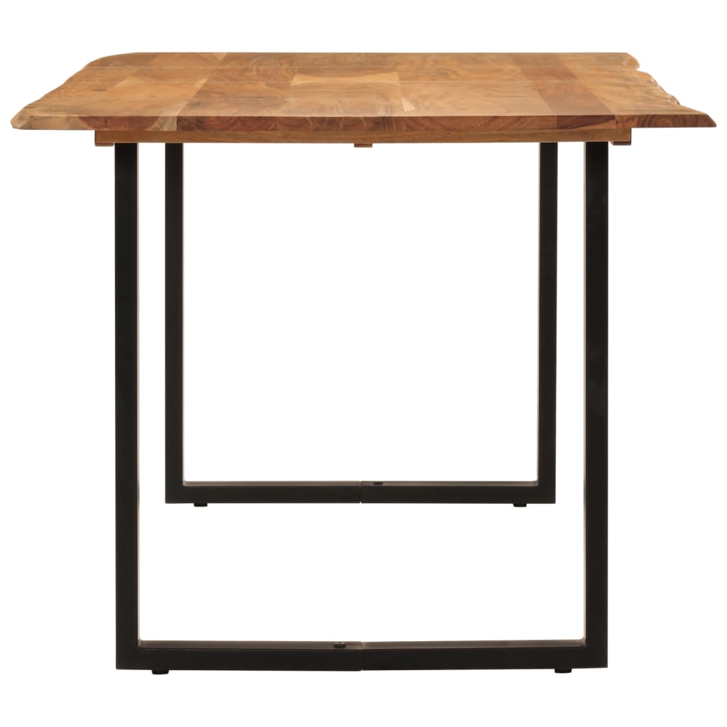 Table de Salle à Manger Industrielle en Bois et Fer-La-Fabrique-Industrielle