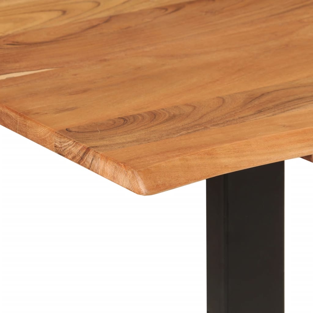 Table de Salle à Manger Industrielle en Bois et Fer-La-Fabrique-Industrielle