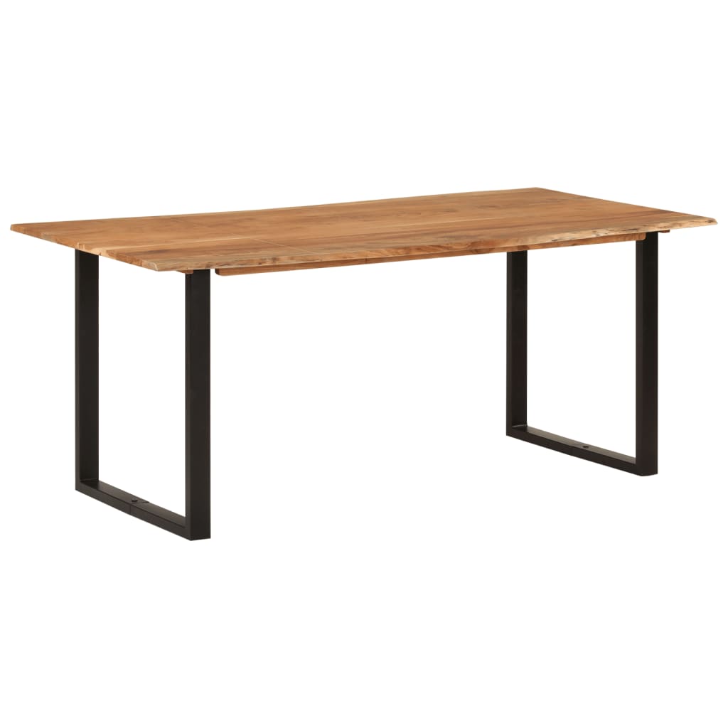 Table de Salle à Manger Industrielle en Bois et Fer-La-Fabrique-Industrielle