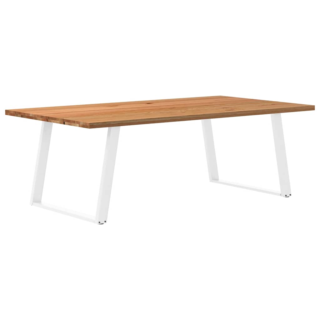Table de Salon Industrielle en Bois et Acier-120 cm-220 cm-1-La-Fabrique-Industrielle