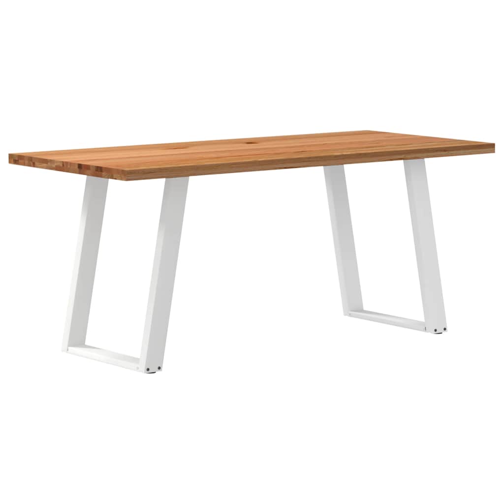 Table de Salon Industrielle en Bois et Acier-80 cm-180 cm-1-La-Fabrique-Industrielle