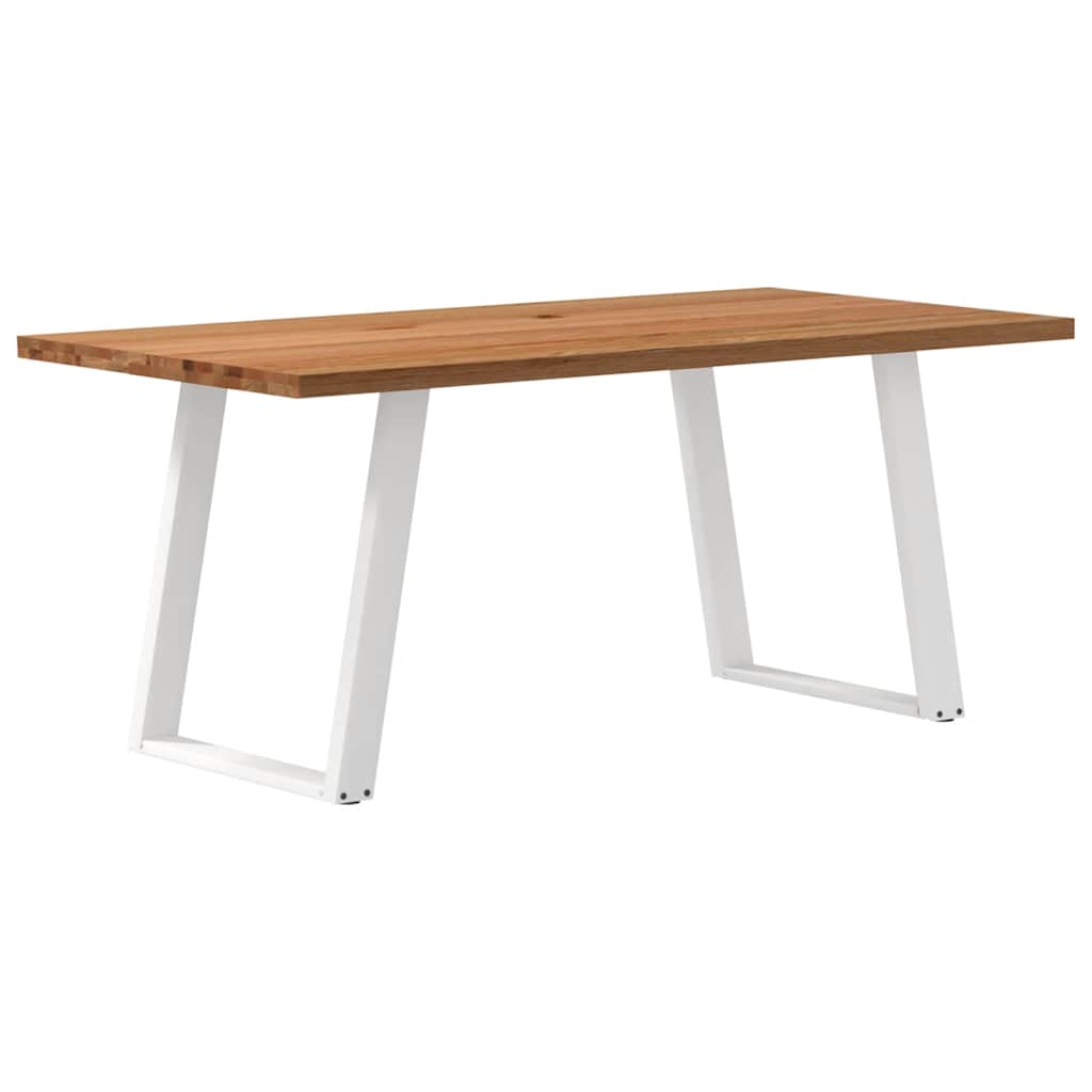 Table de Salon Industrielle en Bois et Acier-90 cm-180 cm-1-La-Fabrique-Industrielle