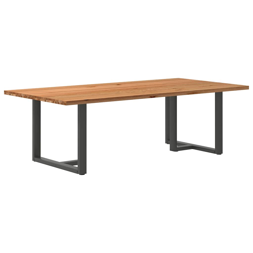 Table en Bois Clair et Style Scandinave-Anthracite-1-240 x 120 x 74 cm-La-Fabrique-Industrielle