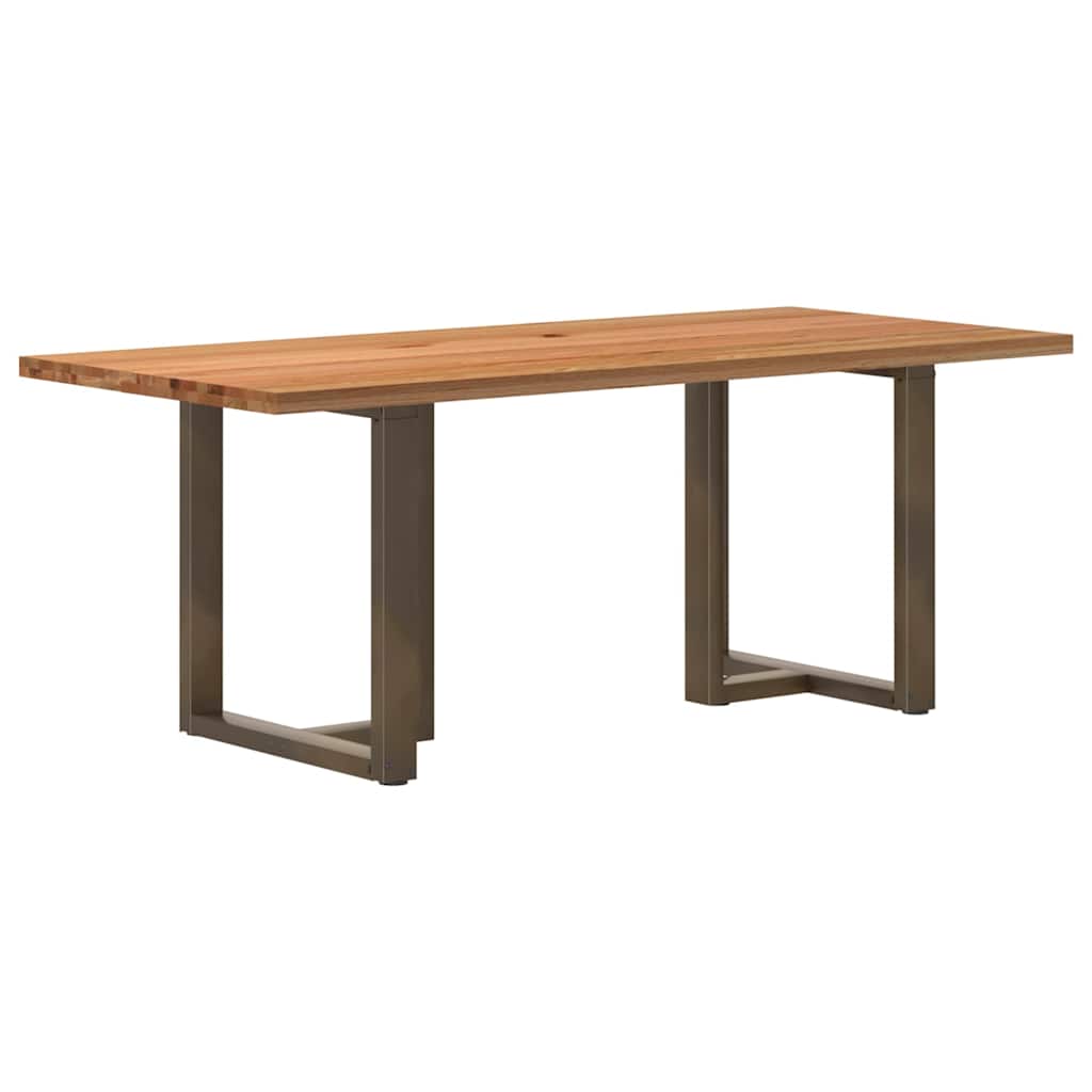Table en Bois Clair et Style Scandinave-Naturel-1-200 x 90 x 74 cm-La-Fabrique-Industrielle