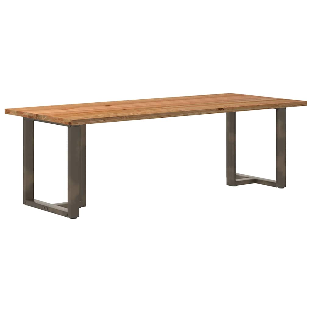 Table en Bois Clair et Style Scandinave-Naturel-1-240 x 100 x 74 cm-La-Fabrique-Industrielle