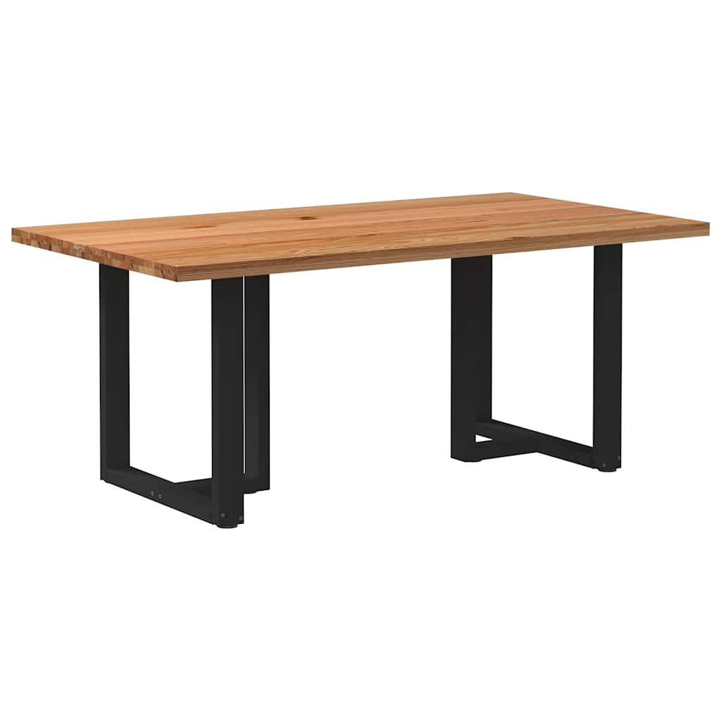 Table en Bois Clair et Style Scandinave-Noir-1-180 x 100 x 74 cm-La-Fabrique-Industrielle