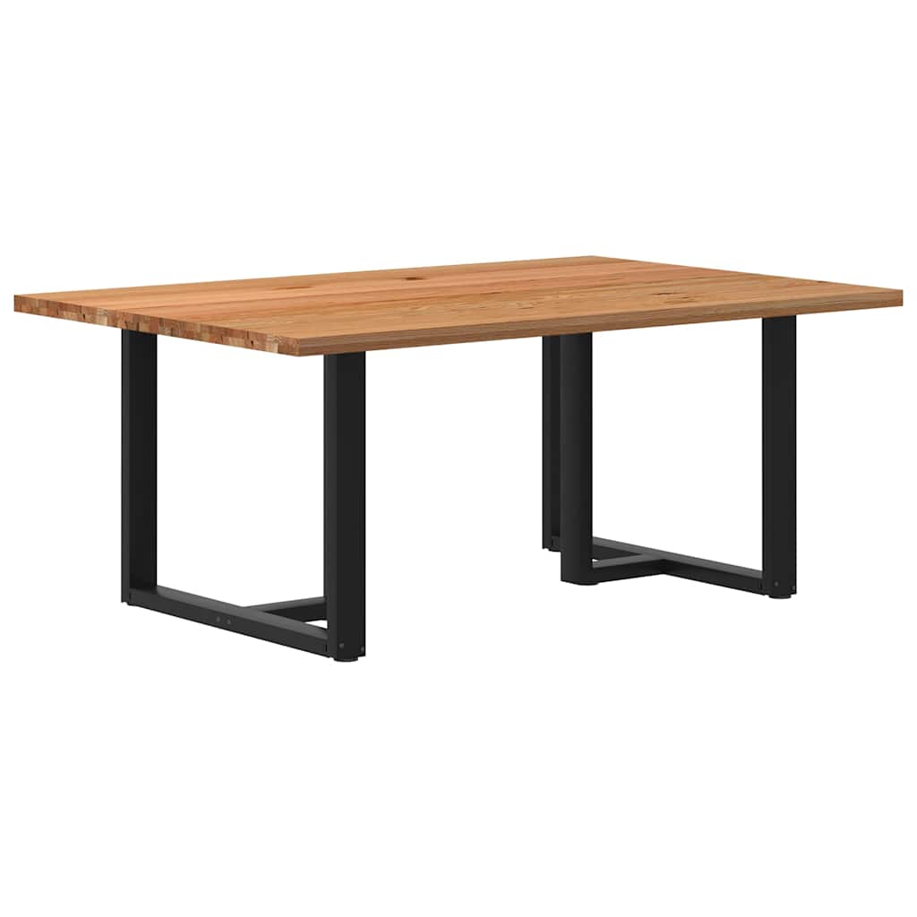 Table en Bois Clair et Style Scandinave-Noir-1-180 x 120 x 74 cm-La-Fabrique-Industrielle