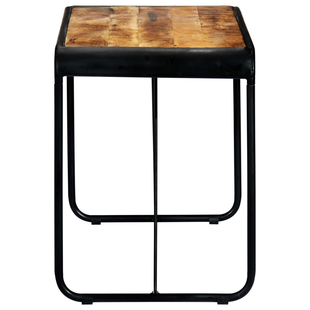 Table en Bois Massif au Style Industriel Authentique-La-Fabrique-Industrielle