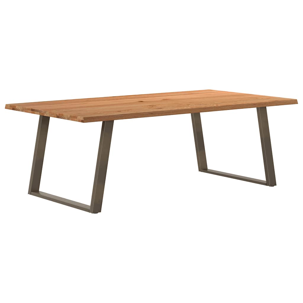 Table en Bois Naturel avec Charme Industriel-120 cm-220 cm-1-La-Fabrique-Industrielle