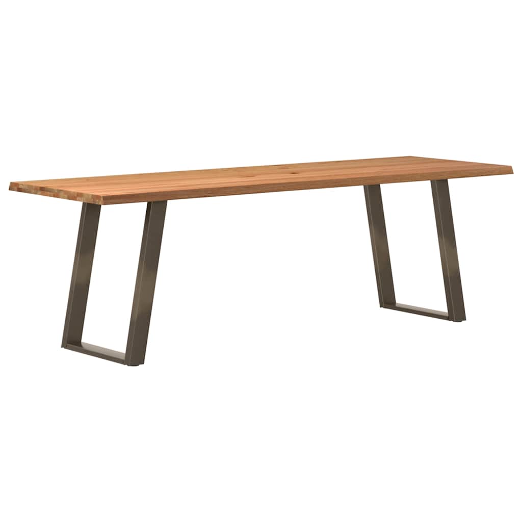 Table en Bois Naturel avec Charme Industriel-80 cm-240 cm-1-La-Fabrique-Industrielle