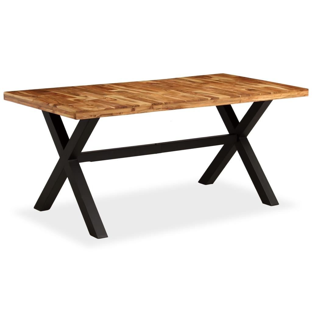 Table en Bois d'Acacia Massif et Manguier-La-Fabrique-Industrielle