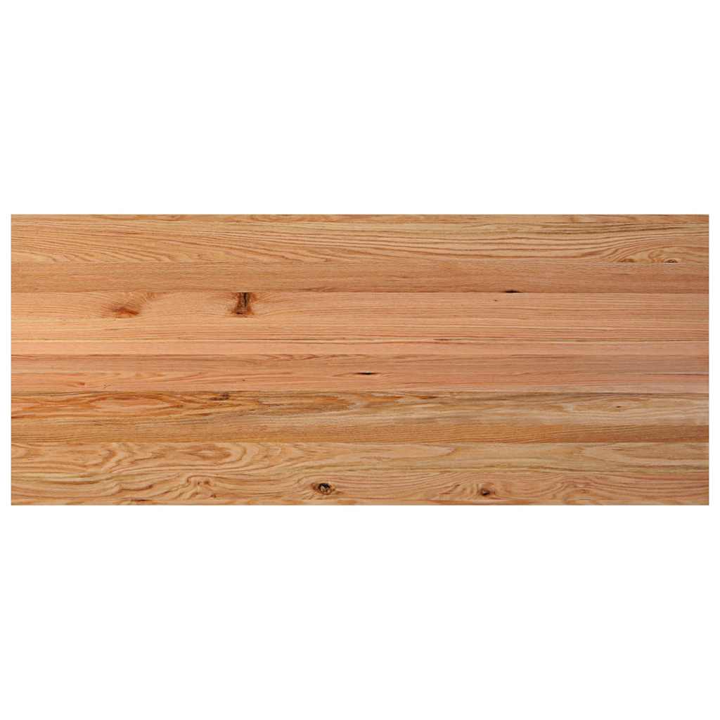 Table en Bois de Chêne Marron Clair et Anthracite-La-Fabrique-Industrielle