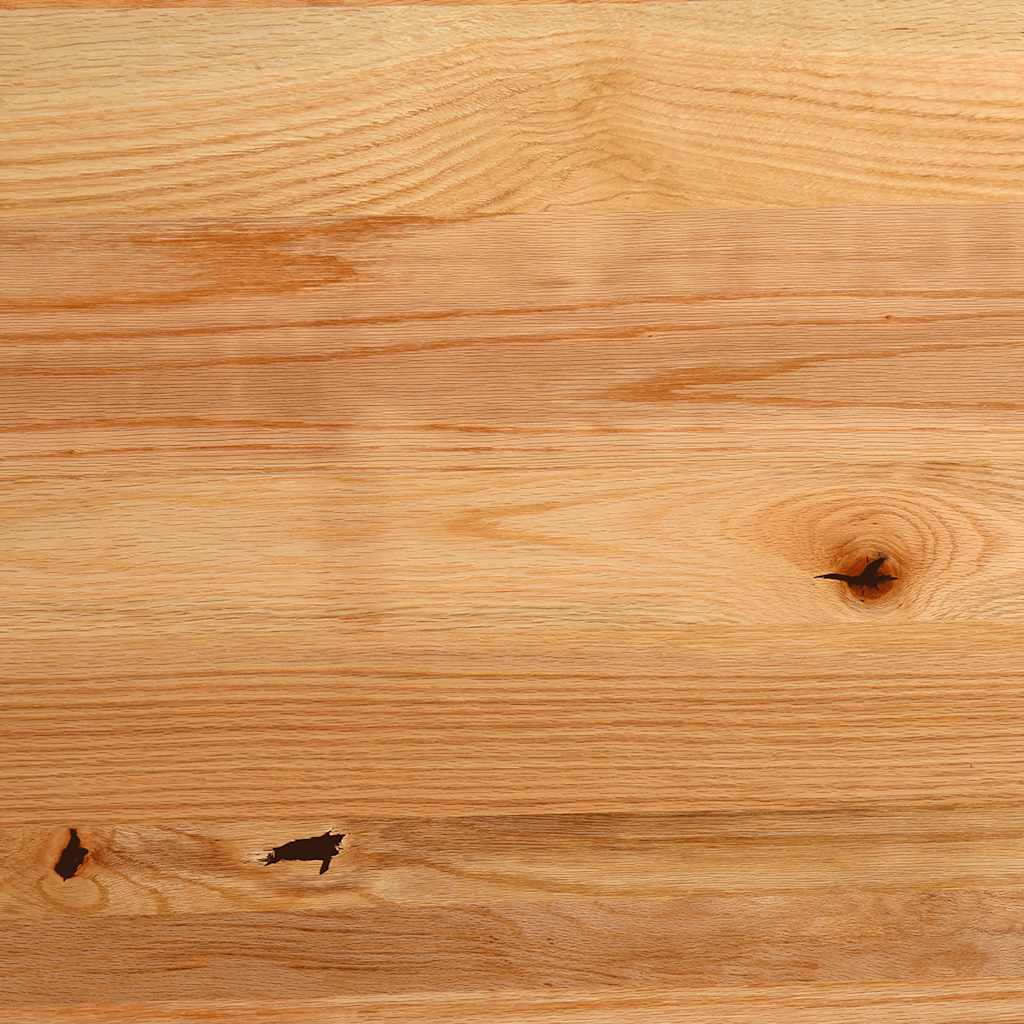 Table en Bois de Chêne Massif et Métal 180 cm-La-Fabrique-Industrielle