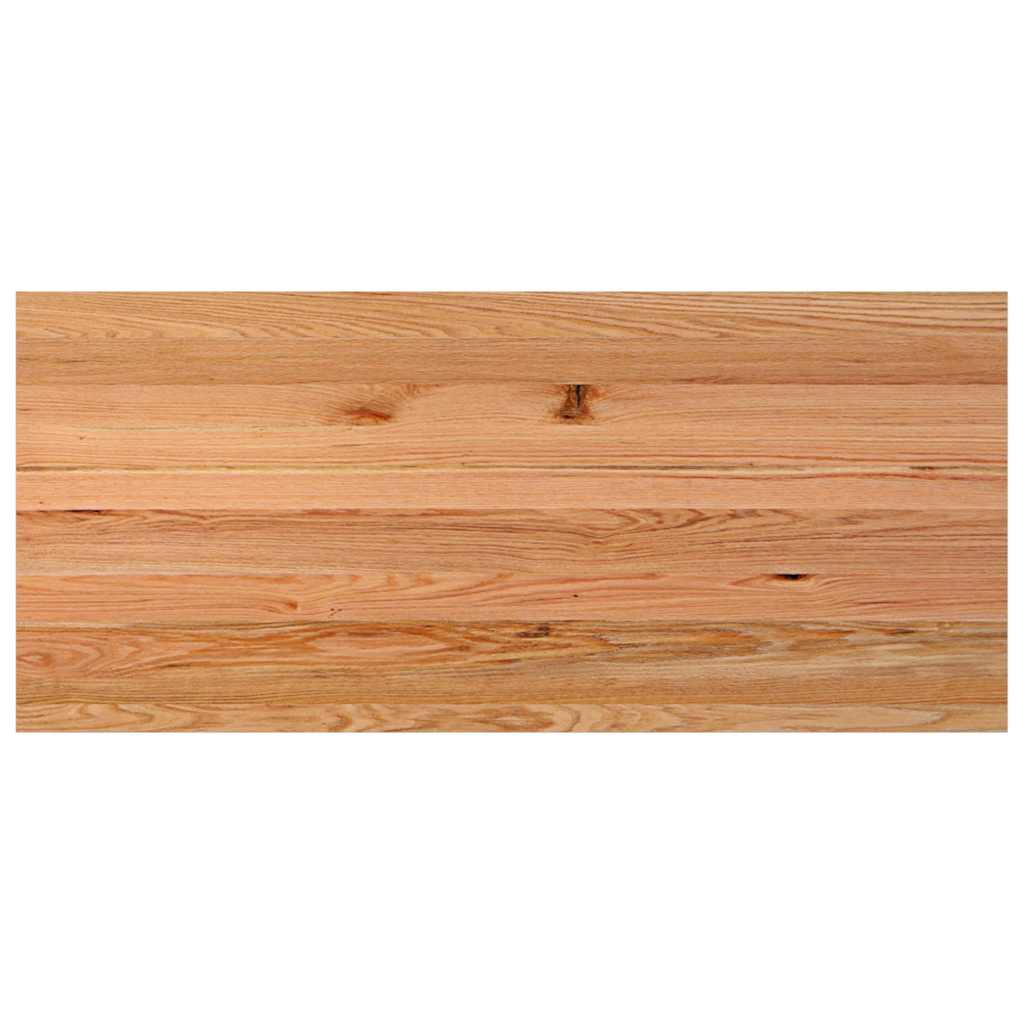 Table en Bois de Chêne avec Pied Central Robuste-La-Fabrique-Industrielle