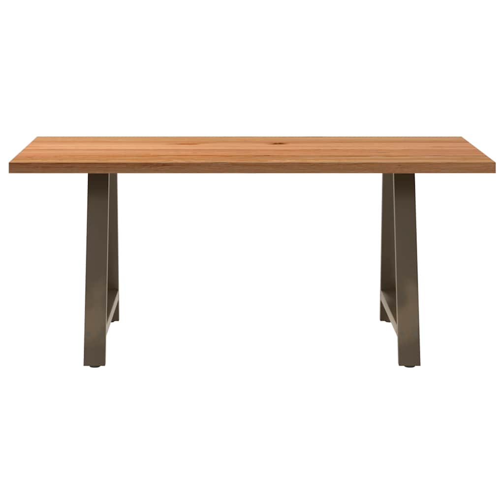 Table en Bois de Chêne et Métal Indus-La-Fabrique-Industrielle