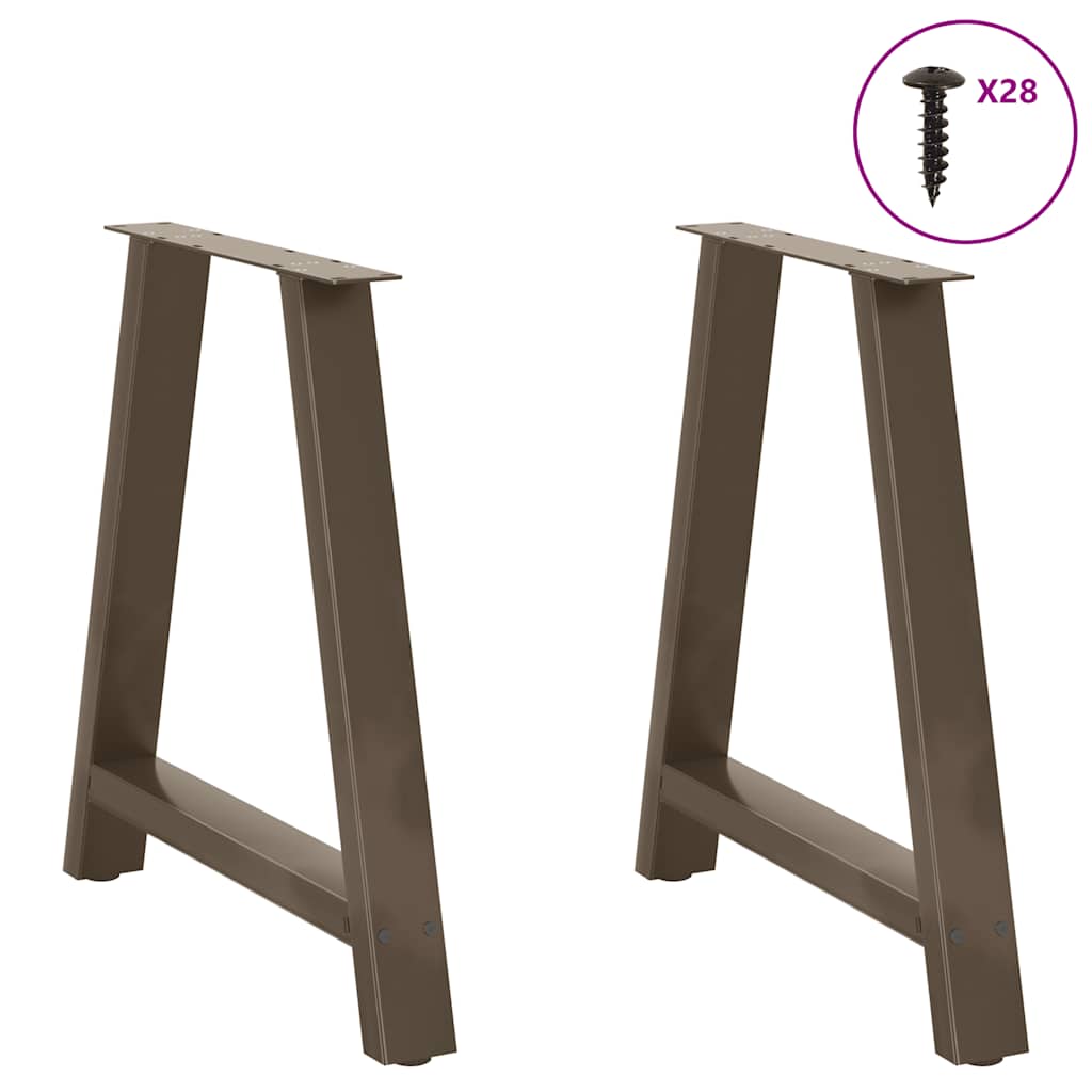 Table en Bois de Chêne et Métal Indus-La-Fabrique-Industrielle