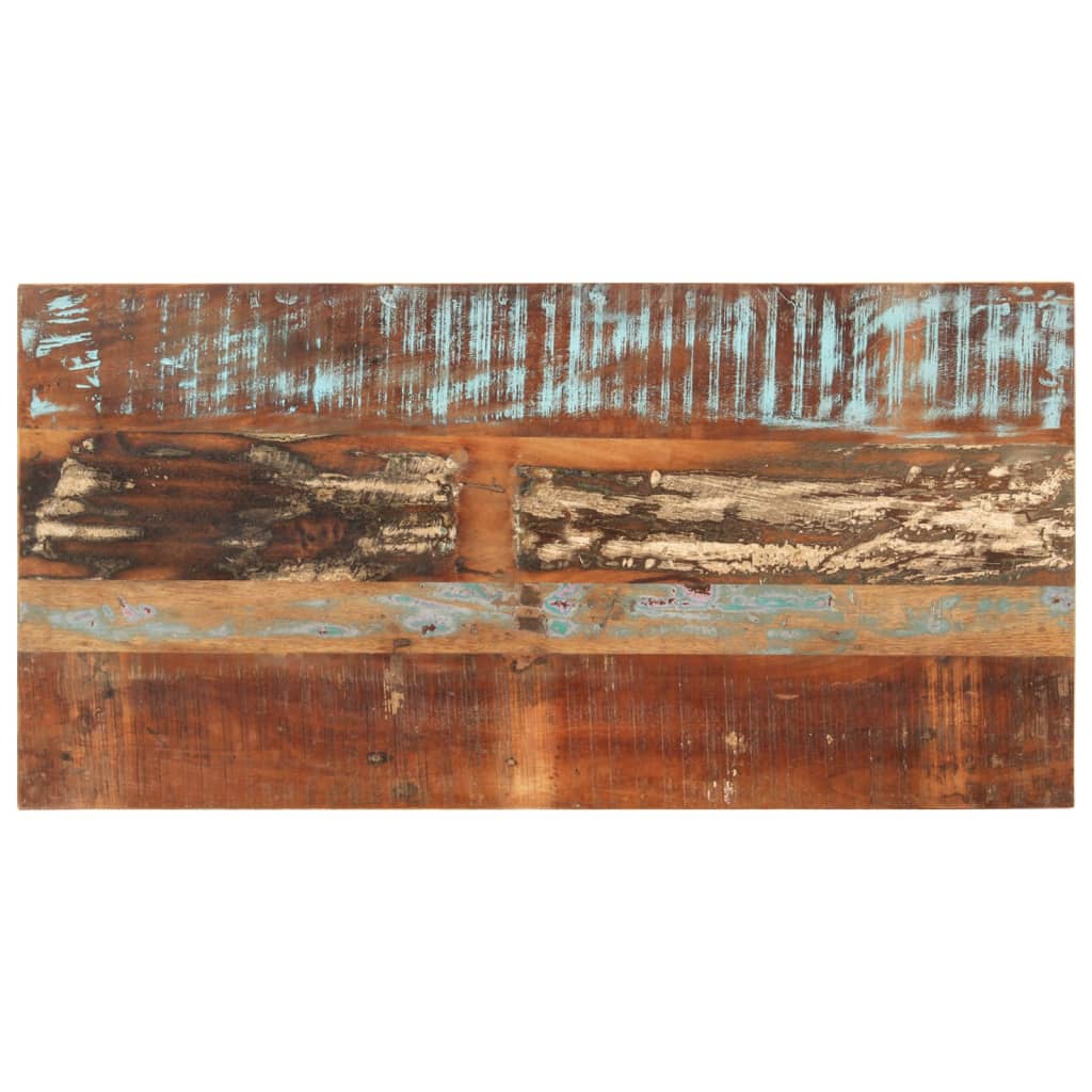 Table en Bois de Récupération Style Industriel-La-Fabrique-Industrielle