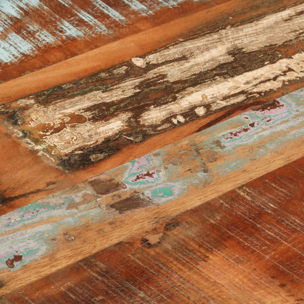 Table en Bois de Récupération Style Industriel-La-Fabrique-Industrielle