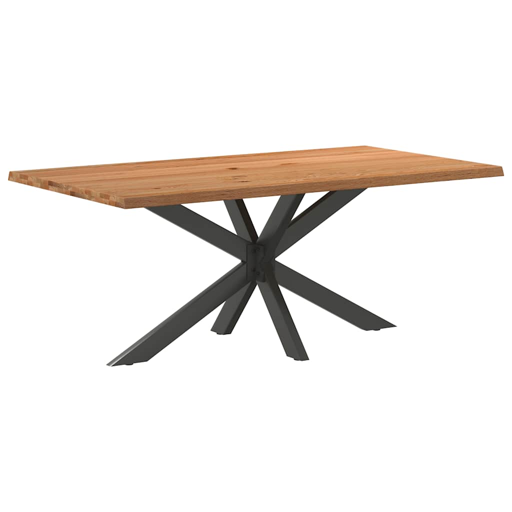 Table en Bois et Acier au Style Industriel-Anthracite-180 cm-1-La-Fabrique-Industrielle