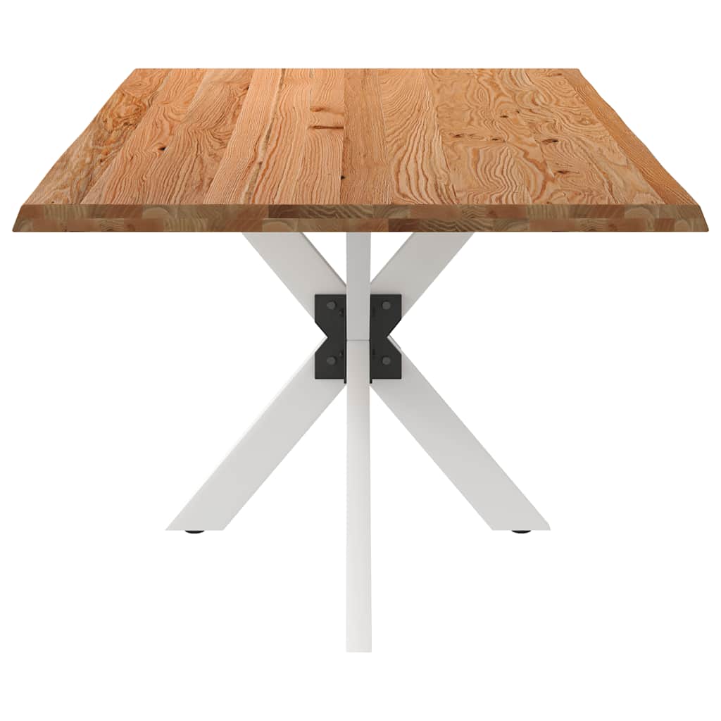 Table en Bois et Acier au Style Industriel-La-Fabrique-Industrielle