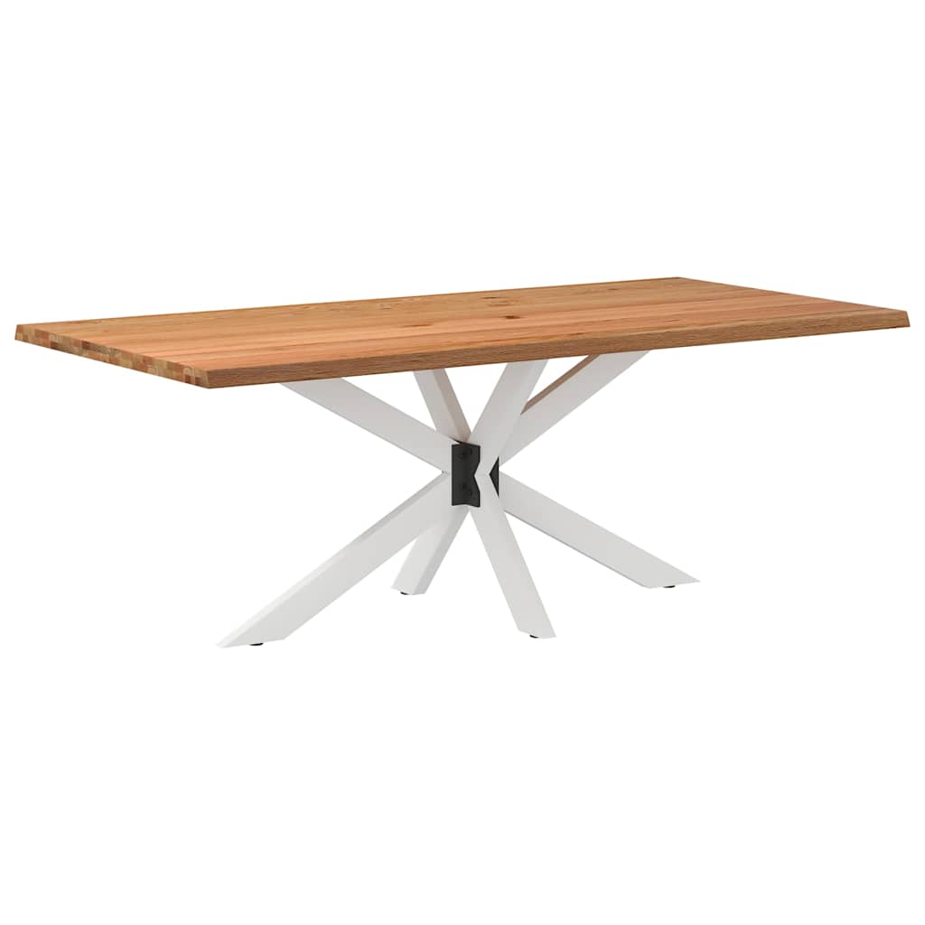 Table en Bois et Acier au Style Industriel-La-Fabrique-Industrielle
