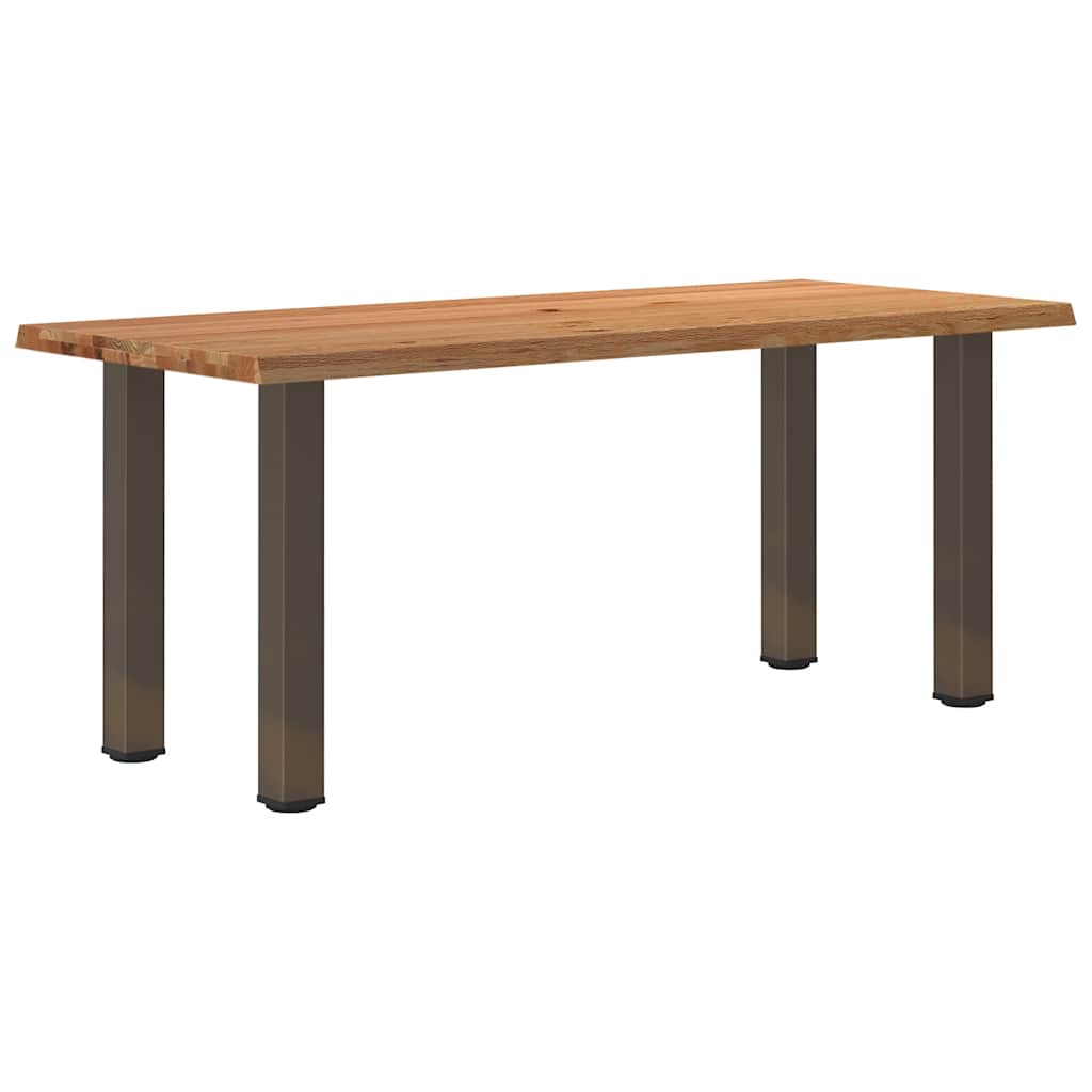 Table en Bois et Acier au Style Scandinave-80 cm-180 cm-1-La-Fabrique-Industrielle