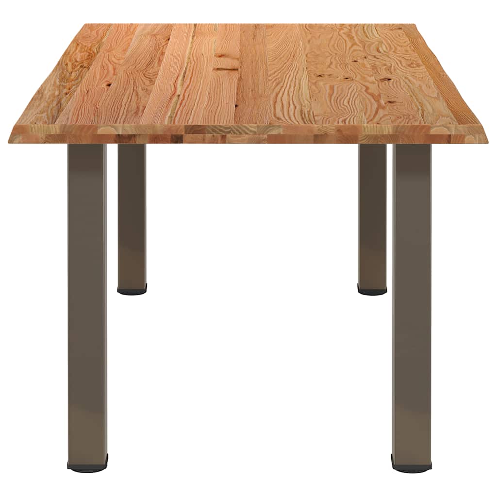 Table en Bois et Acier au Style Scandinave-La-Fabrique-Industrielle