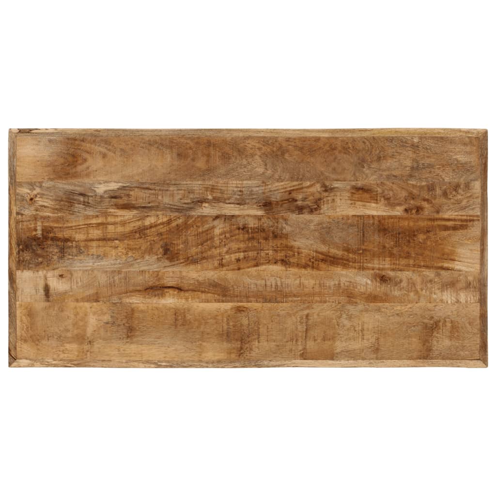 Table en Bois et Métal au Design Industriel-La-Fabrique-Industrielle