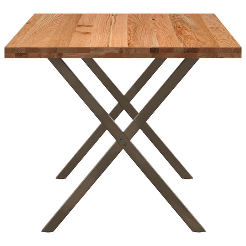 Table en Bois et Métal au Style Industriel-La-Fabrique-Industrielle