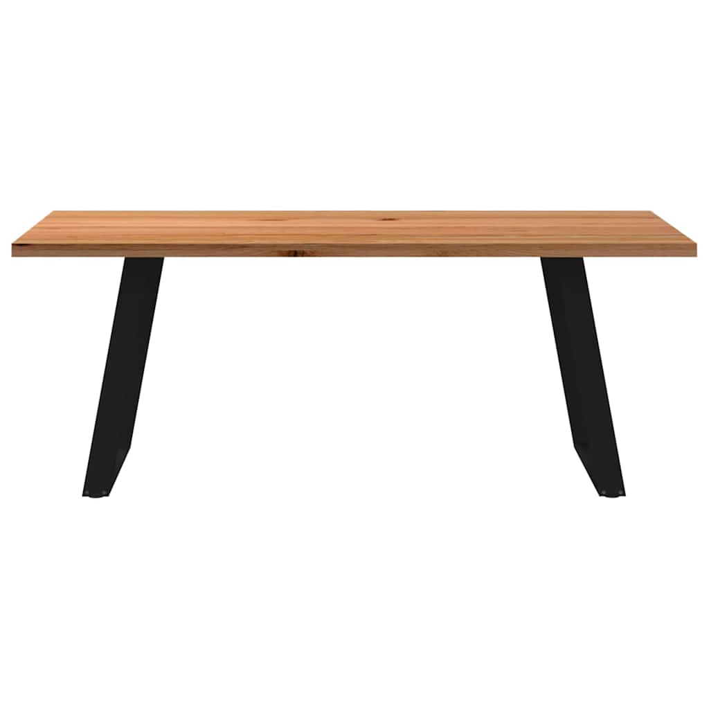Table en Chêne Massif au Style Loft Industriel-La-Fabrique-Industrielle