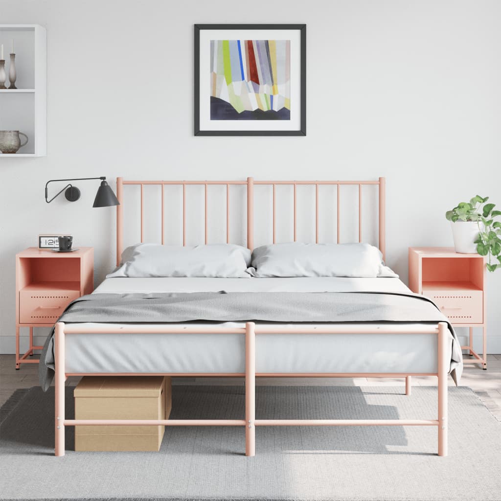 Tables de Chevet Industrielle en Métal Design-Rose-2-La-Fabrique-Industrielle