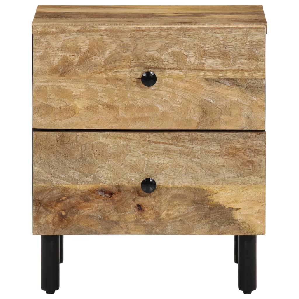 Tables de Chevet en Bois Naturel et Industriel-La-Fabrique-Industrielle
