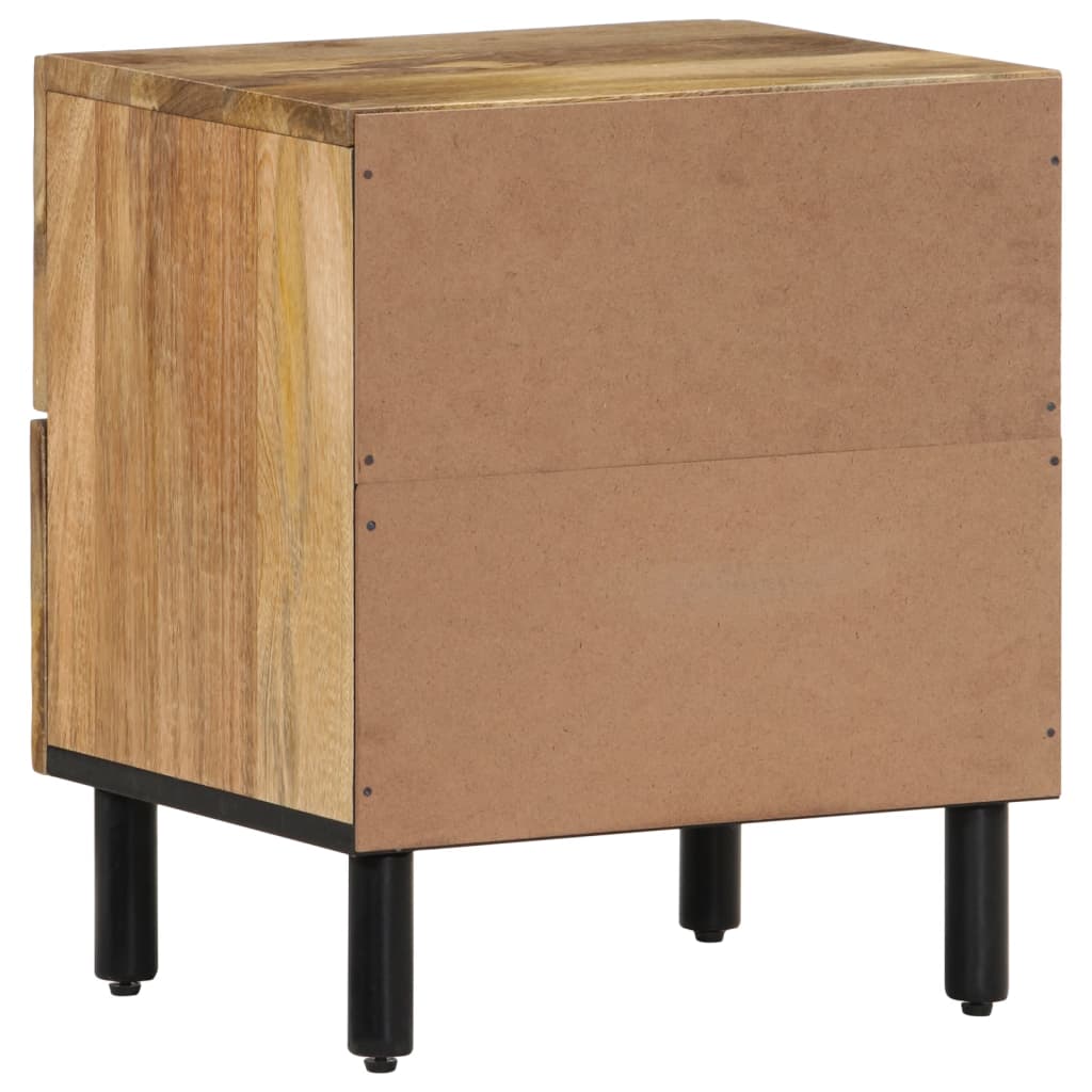Tables de Chevet en Bois Naturel et Industriel-La-Fabrique-Industrielle