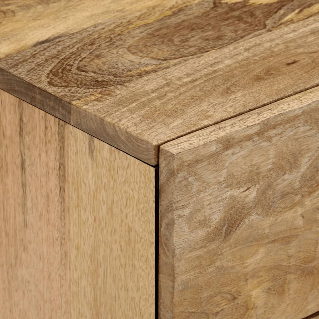 Tables de Chevet en Bois Naturel et Industriel-La-Fabrique-Industrielle
