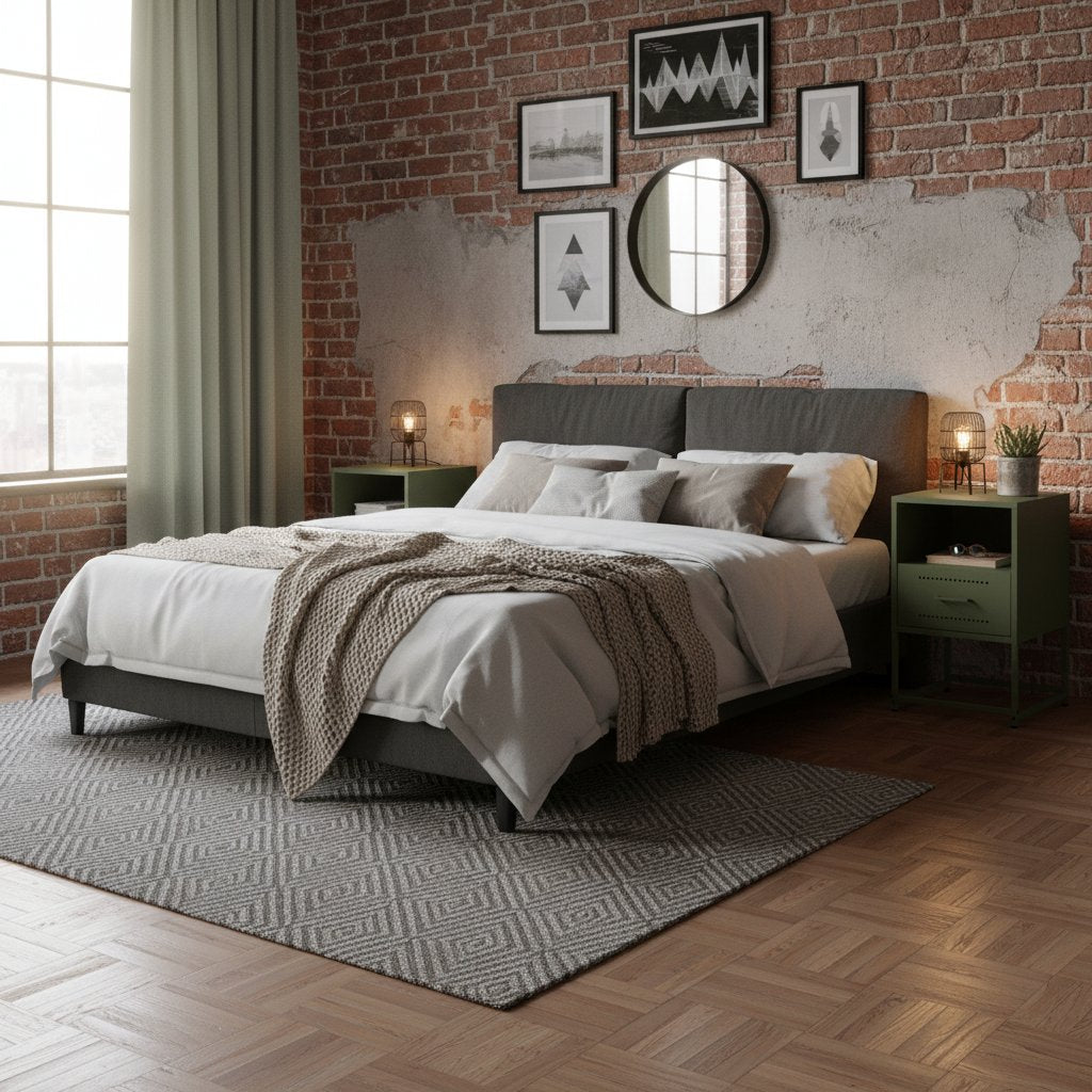 Tables de Chevet Industrielle en Métal Design